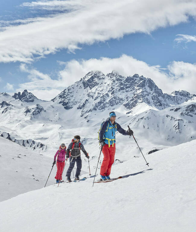 Ski tour in Ischgl 